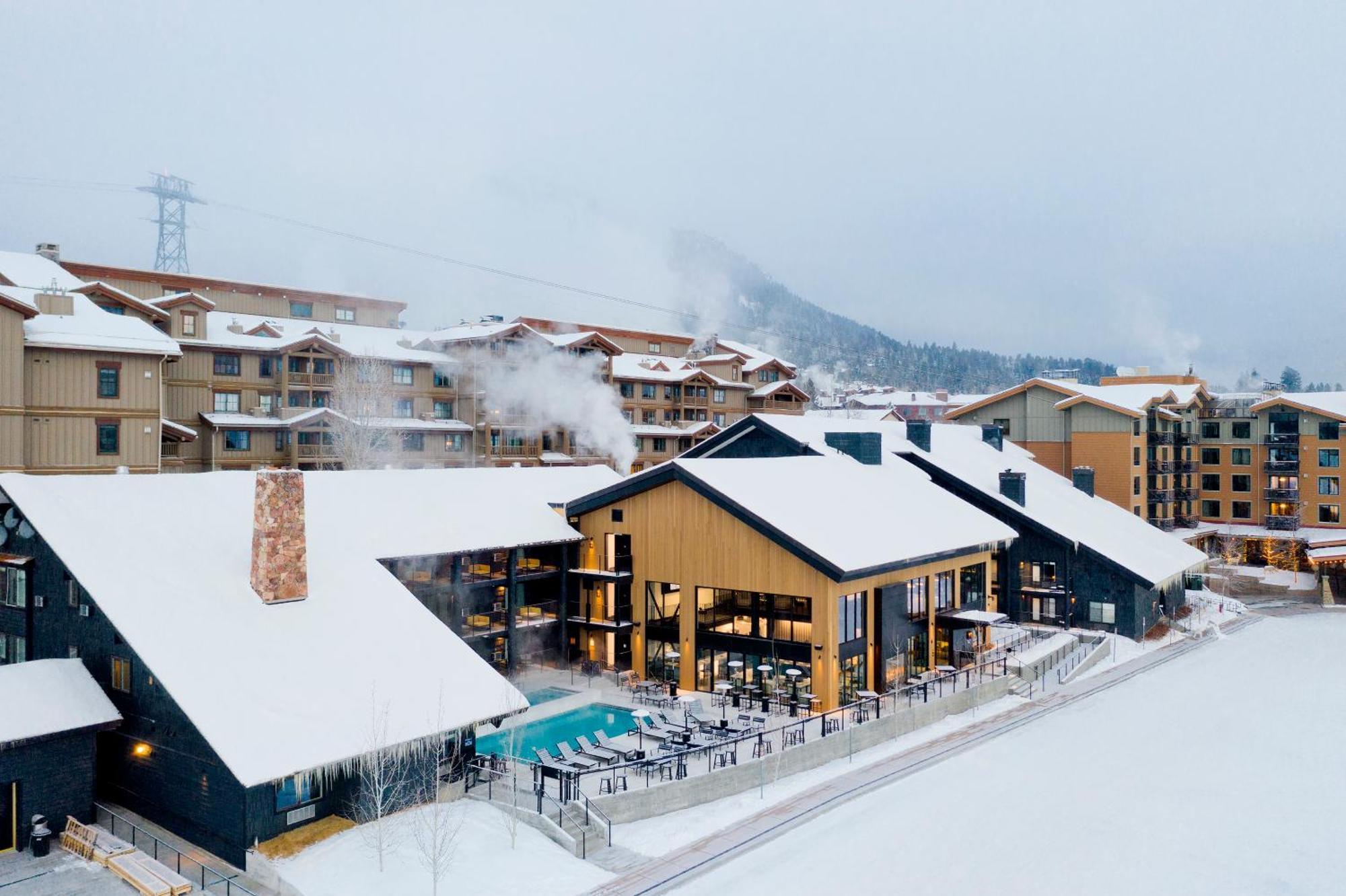 Gravity Haus Jackson Hole Hotel Teton Village Exterior foto